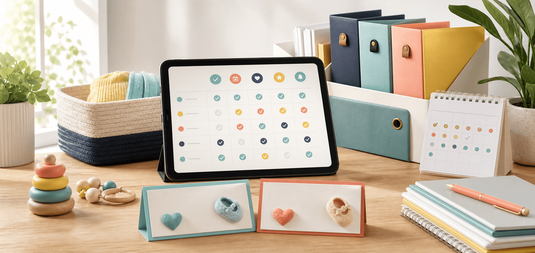 Organized group dashboard illustration